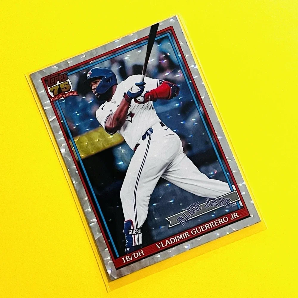 2026 Topps Series 1 Vladimir Guerrero Jr 1991 Crackle Foil #T91-9‎ Blue Jays